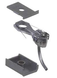 153 Kadee / Scale Head Whisker Couplers Short Centerset 2 pair  (HO Scale) Part # 380-153