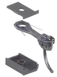 156 Kadee / Scale Head Whisker Coupler Long Centerset 2 pair (HO Scale) Part # 380-156