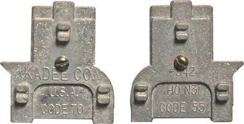 342 Kadee / Track gauge C55 & 70  (HOn3 Scale) Part # 380-342