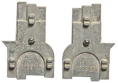 343 Kadee / Track gauge Code 83 & 100  (HO Scale) Part # 380-343