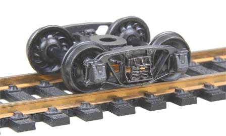 509 Kadee / Andrews (1898) Trucks Metal Fully Sprung Equalized Trucks 1 pair/  (HO Scale) Part # 380-509