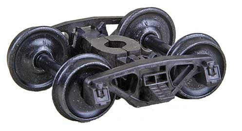 580 Kadee / Bettendorf - AAR Caboose Trucks "HGC" Two Piece Fully Equalized Self Centering Trucks 1 Pair /  (HO Scale) Part # 380-580