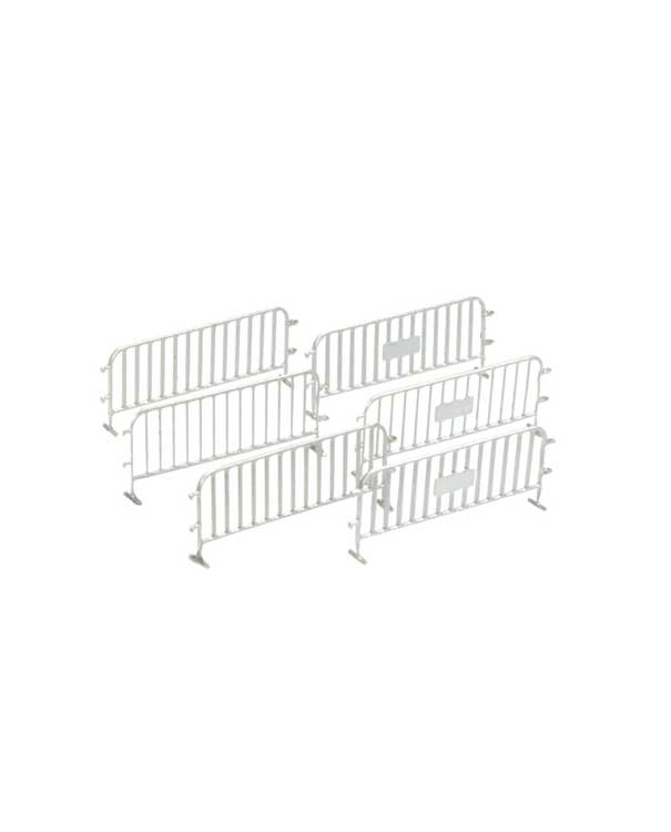 Image for 381-8521216 Traffic Fences silver 6/