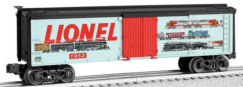 Lionel 6-15095  Boxcar Lionel Art Car O Scale