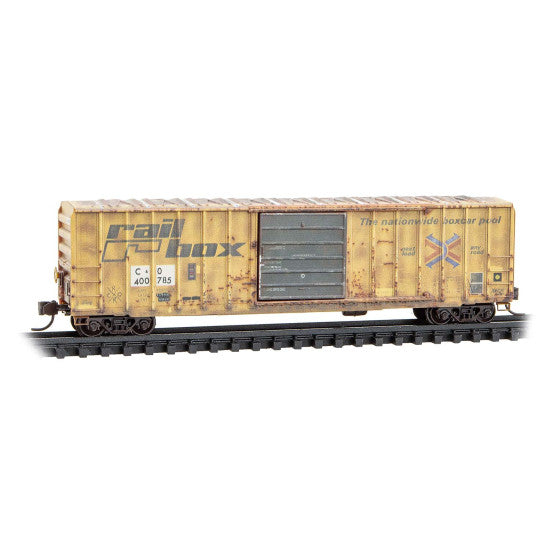 Micro-Trains 025 44 443 50' Rib Side Boxcar Chesapeake & Ohio ex-Railbox Rd# 400785 N Scale