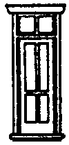 Image for 300-8017 Door Vict Depot 32"W 8/