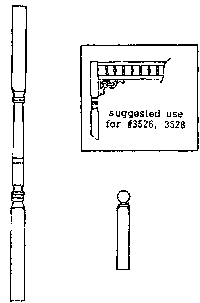 Image for 300-3528 Porch & Newel Post 6/