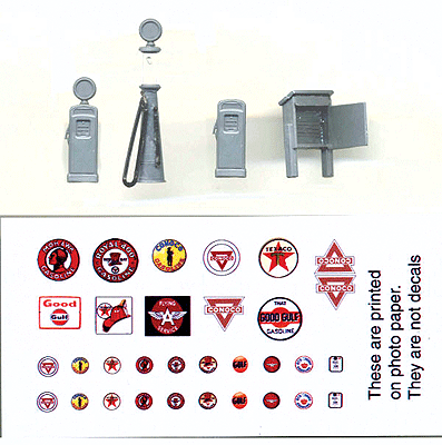 Image for 300-5314 Old Style Gas Pump Set