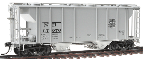 Kadee 8634 PS-2 Two Bay Hoppers NH - New Haven #117076 HO Scale