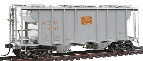 Kadee 8032 PS-2 Two Bay Hoppers MEC - Maine Central #2491 HO Scale