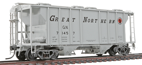Kadee 8029 PS-2 Two Bay Hoppers GN - Great Northern #71457 HO Scale