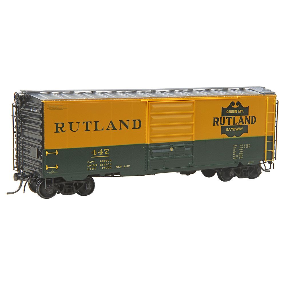 Kadee 5318 40' PS-1 Boxcar Rutland #447 HO Scale