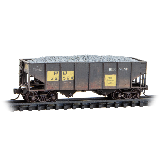 Micro-Trains 983 02 283 Maintenance of Way 4-Pack Penn Central MOW 4-Pack N Scale