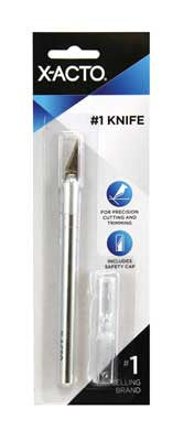X-Acto 3601 #1 Knife w/Safety Cap All Scale
