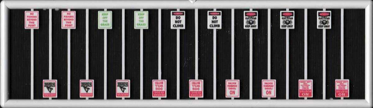 Image for 293-2692 Asst Warning Signs