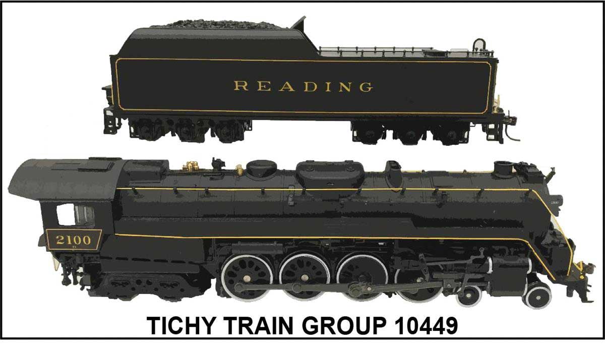 Image for 293-10449 Reading T-1 Stm Loco Dcl