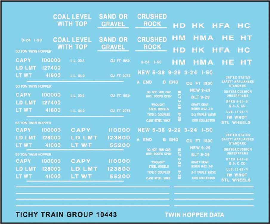 Image for 293-10443 Twin Hop Data Wht Goth Dc