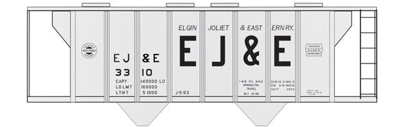 Image for 293-10140 EJ&E Covered Hopper Large