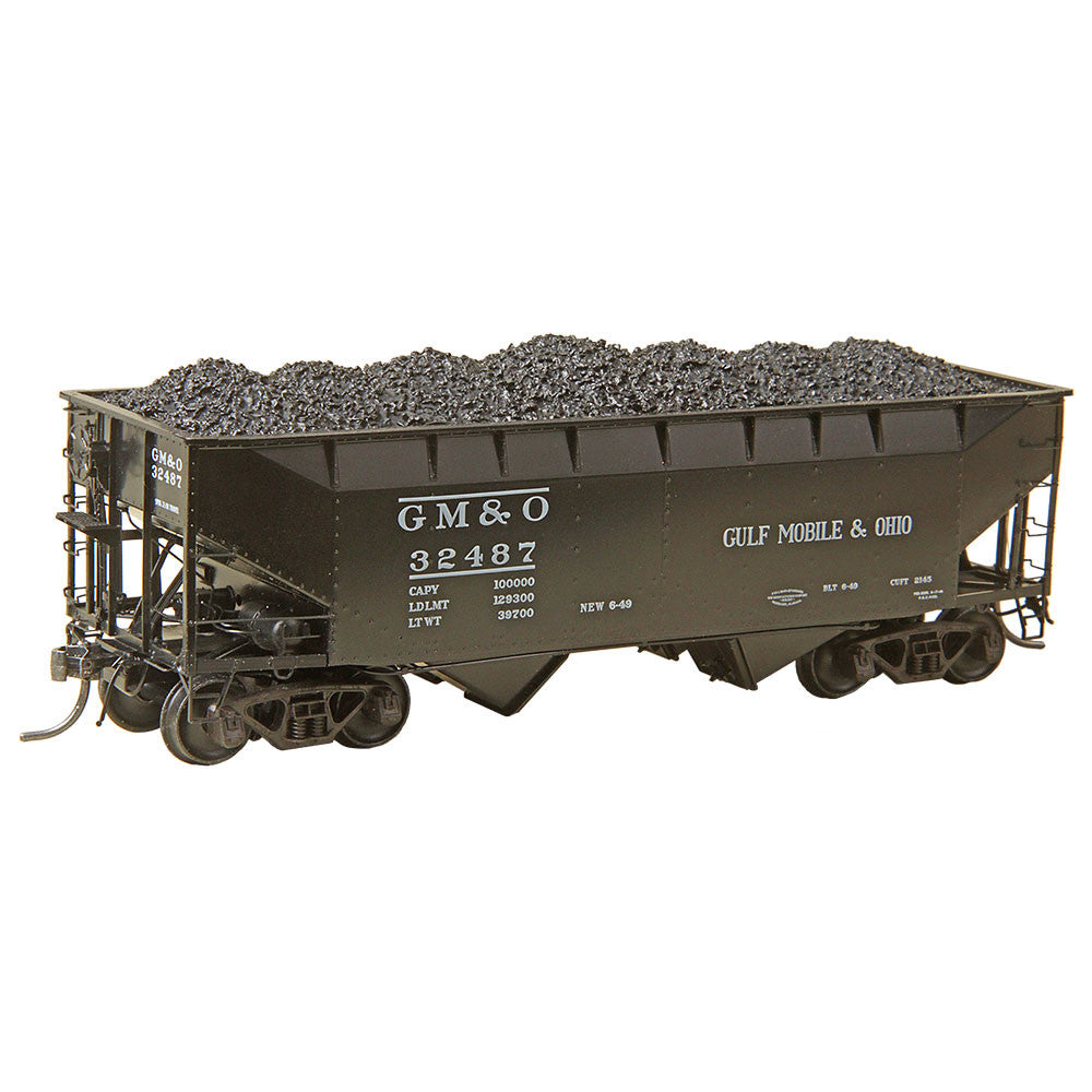 Kadee 7525 50 Ton AAR 2 bay Hopper - GM&O - Gulf Mobile & Ohio #32487 HO Scale