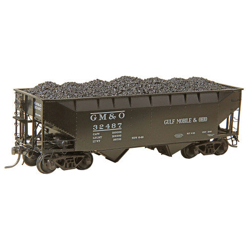 Kadee 7525 50 Ton AAR 2 bay Hopper - GM&O - Gulf Mobile & Ohio #32487 HO Scale