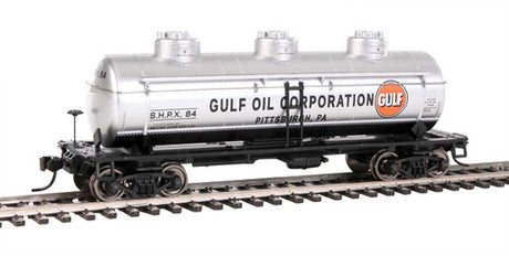 Walthers 1135 3 Dome Tank Car SHPX Gulf Oil #64 HO Scale 910-1135