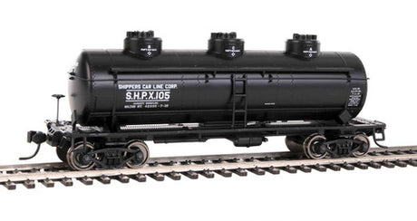 Walthers 1137 3 Dome Tank Car SHPX #105 HO Scale 910-1137