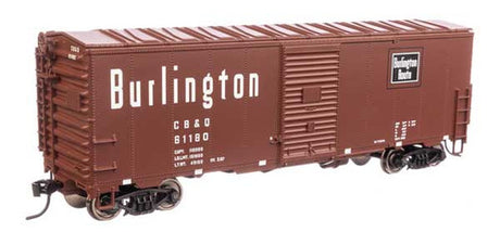 Walthers 910-1207 40' AAR Boxcar CB&Q Chicago Burlington & Quincy #61180 HO Scale