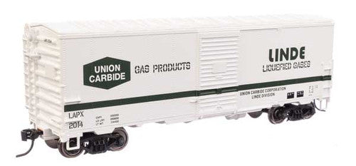 Walthers 910-1208 40' AAR Boxcar LAPX Linde Gas #2014 HO Scale