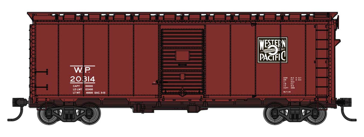 Image for 910-2755 40' 37 AAR Bcr WP 20314
