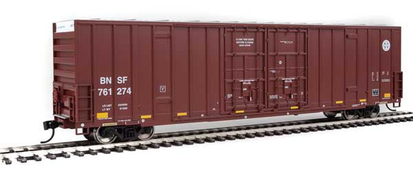 Walthers 910-2984 60' High Cube Plate F Boxcar BNSF #761274 HO Scale