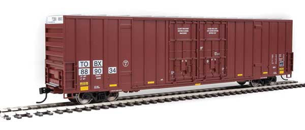 Walthers 910-3003 60' High Cube Plate F Boxcar TTX - TBOX #889034 HO Scale