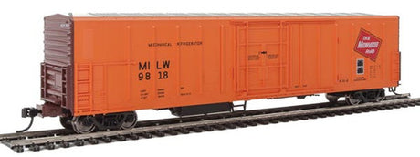 Walthers 910-3931 57' Mechanical Reefer MILW - Milwaukee Road #9818 HO Scale