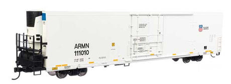 Walthers 910-4107 72' Modern Refrigerator Boxcar ARMN UP Union Pacific #111010 HO Scale