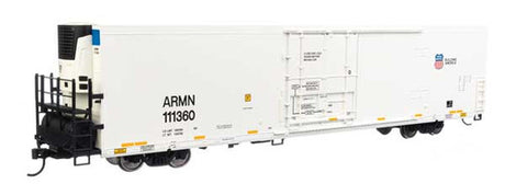 Walthers 910-4112 72' Modern Refrigerator Boxcar ARMN UP Union Pacific #111360 HO Scale