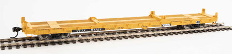 Walthers 910-5381 60' Pullman-Standard Flatcar TTX VTTX #91121 (20' and 40' container loading) HO Scale