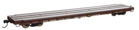 Walthers 910-5402 60' PS Flatcar Trailer-Train HTTX #90850 (brown) HO Scale