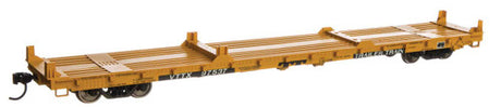 Walthers 910-5415 60' PS Flatcar Trailer-Train VTTX #97537 (yellow, black TT logo) HO Scale