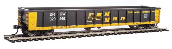 Walthers Mainline 910-6214 53' Railgon D&RGW - Denver & Rio Grande Western Railgon #320469 (SCALE=HO) Part # 910-6214