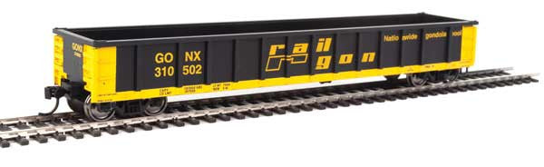 Walthers Mainline 910-6226 53' Railgon GONX - Railgon #310502 (SCALE=HO) Part # 910-6226