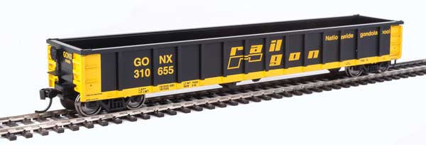 Walthers Mainline 910-6228 53' Railgon GONX - Railgon #310655 (SCALE=HO) Part # 910-6228