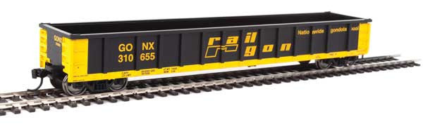 Walthers Mainline 910-6228 53' Railgon GONX - Railgon #310655 (SCALE=HO) Part # 910-6228