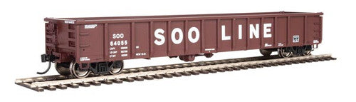 Walthers Mainline 910-6229 53' Railgon Soo - Soo Line #64055 (SCALE=HO) Part # 910-6229