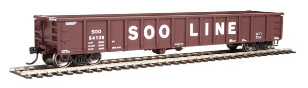 Walthers Mainline 910-6232 53' Railgon Soo - Soo Line #64136 (SCALE=HO) Part # 910-6232