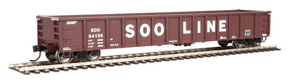 Walthers Mainline 910-6232 53' Railgon Soo - Soo Line #64136 (SCALE=HO) Part # 910-6232