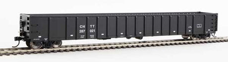 Walthers 910-6409 68' Railgon Gondola CHTT Chicago Heights Terminal Transfer #287021 HO Scale