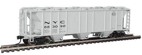 Walthers Mainline 910-7028 50' PS-2 2893 3-Bay Covered Hopper - NYC - New York Central #883090 HO Scale