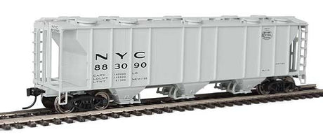 Walthers Mainline 910-7028 50' PS-2 2893 3-Bay Covered Hopper - NYC - New York Central #883090 HO Scale