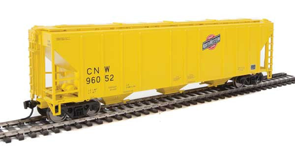 Walthers 910-7459 PS 4427 Covered Hopper CNW - Chicago Northwestern #96052 HO Scale