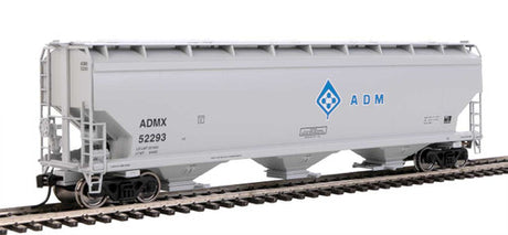 Walthers Mainline 910-7714 Archer-Daniels-Midland ADMX #52293 60' NSC 5150 3 Bay Covered Hopper HO Scale