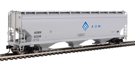 Walthers Mainline 910-7716 Archer-Daniels-Midland ADMX #52336 60' NSC 5150 3 Bay Covered Hopper HO Scale